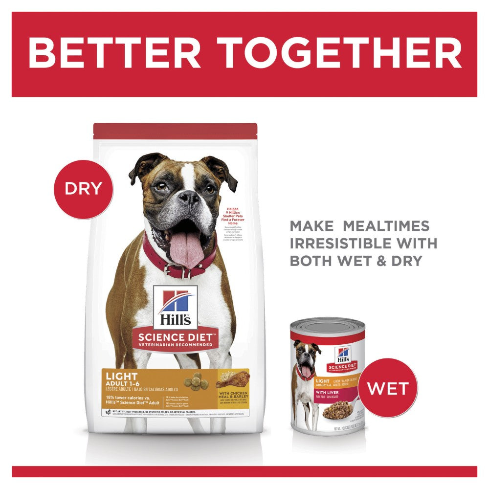 Hills Science Diet Adult Light Dry Dog Food