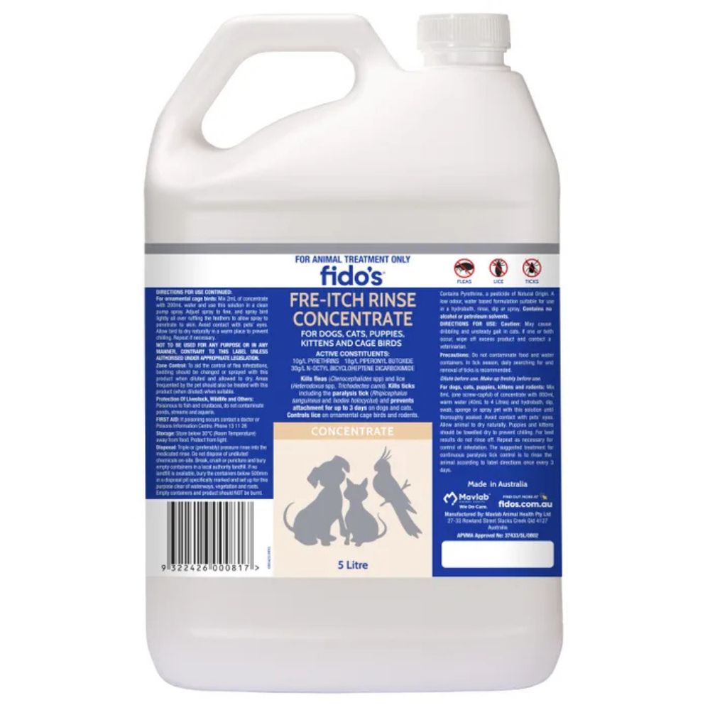 Fido's Free-Itch Rinse Concentrate