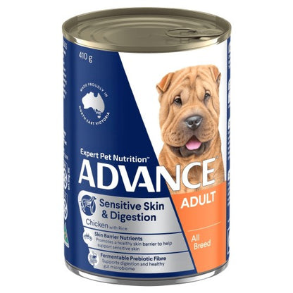Advance Adult Sensitive Chicken and Rice Cans