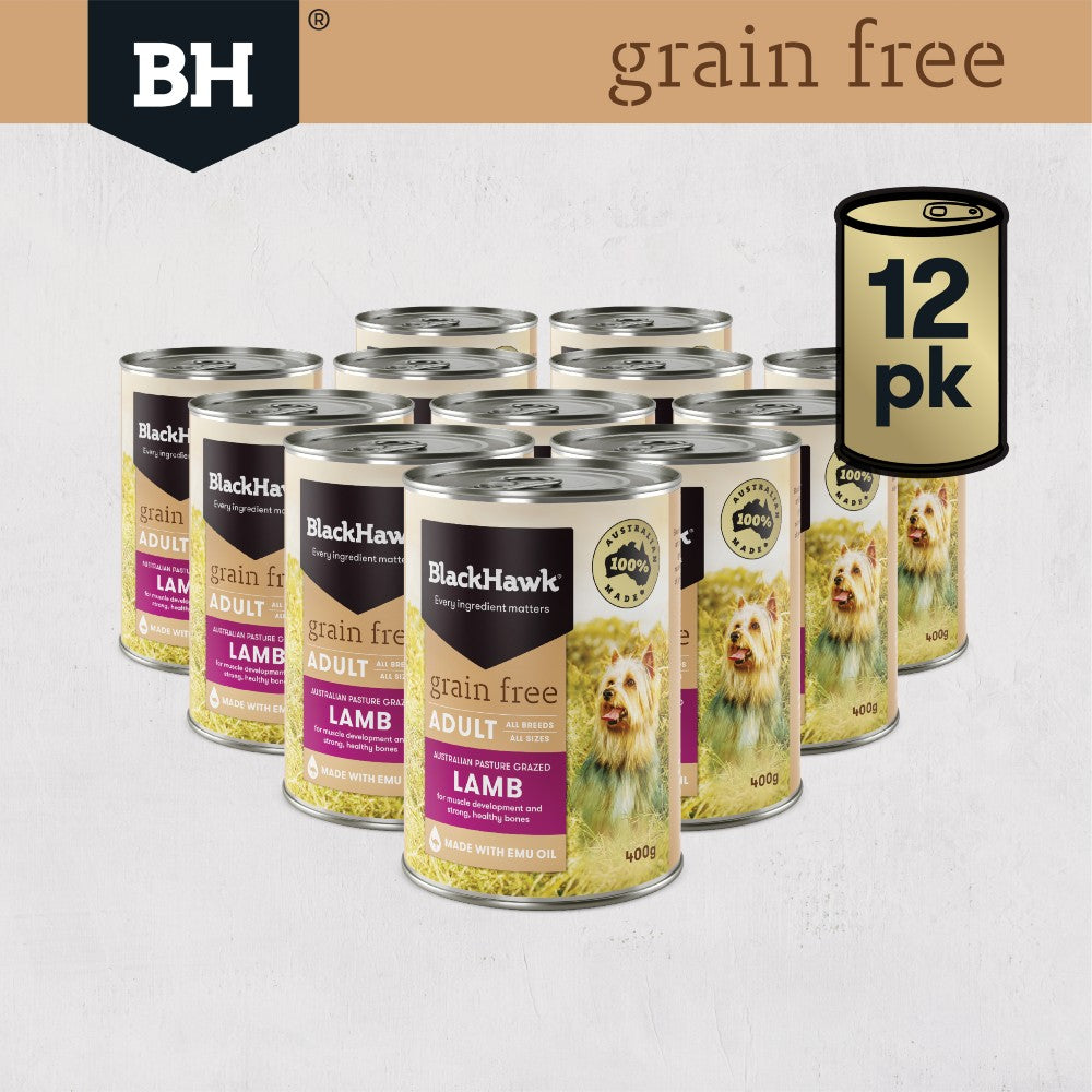 Black Hawk Dog Food Adult Grain Free Lamb Wet Food
