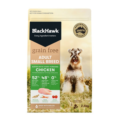 Black Hawk Dog Food Small Breed Adult Grain Free  Chicken