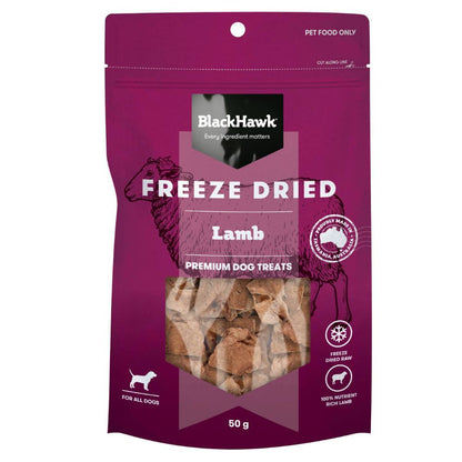 Black Hawk Freeze Dried Lamb Dog Treats