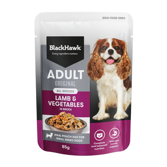 Black Hawk Adult Lamb and Vegetables Wet Food Pouches