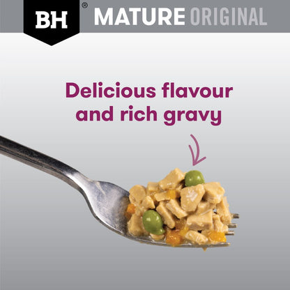 Black Hawk Mature 7+ Lamb and Vegetables Wet Dog Food Pouches