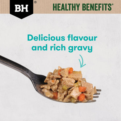 Black Hawk Healthy Benefits Sensitive Skin and Gut Wet Dog Food Pouches