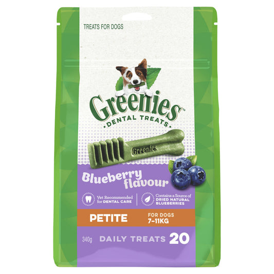 Greenies Blueberry Dental Treats Petite