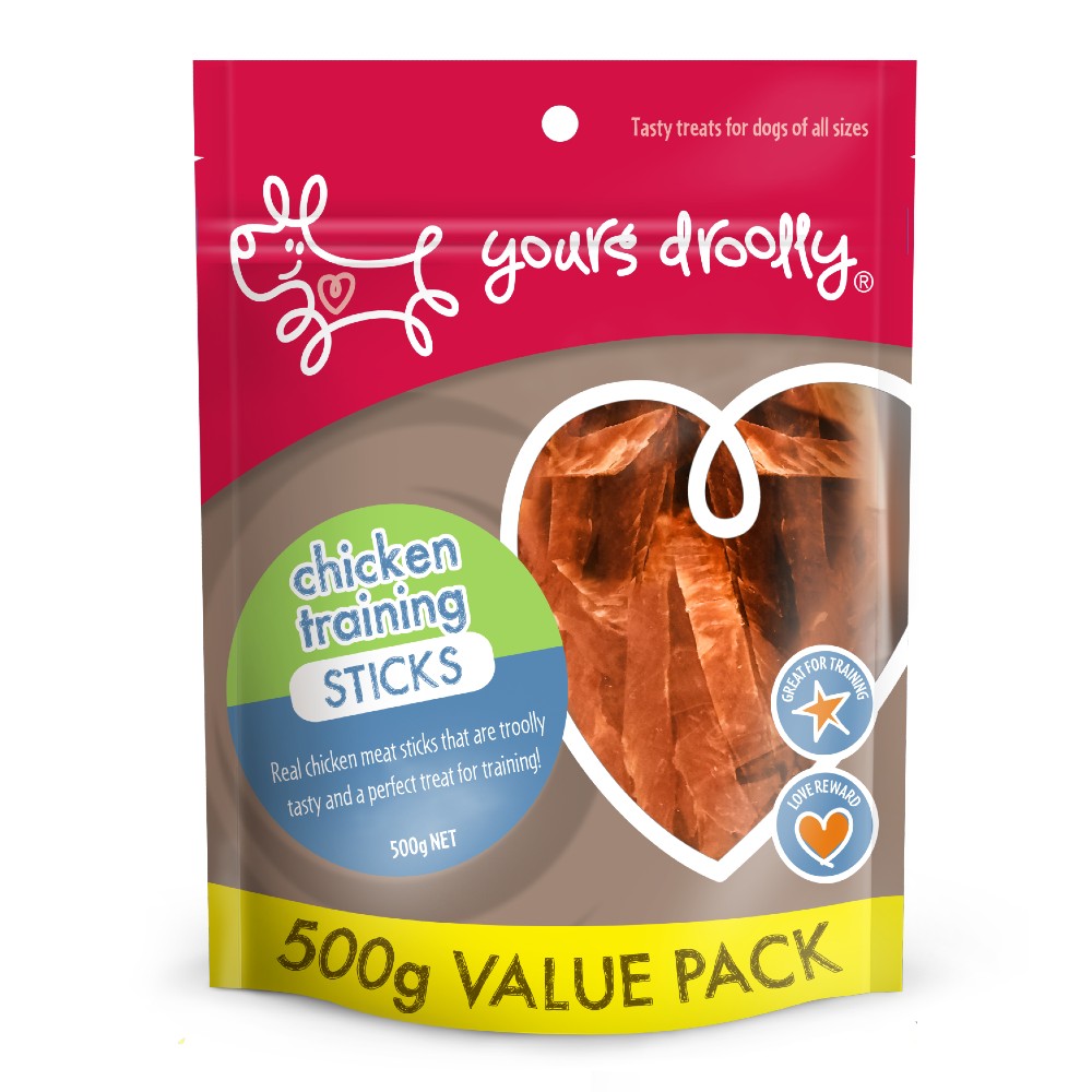 Yours Droolly Chicken Training Sticks