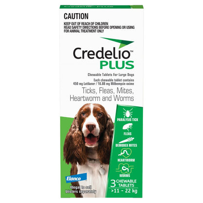 Credelio Plus Large Dog 11-22kg