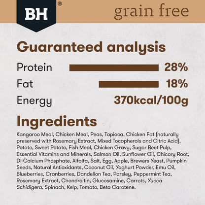 Black Hawk Adult Dog Food Grain Free Kangaroo