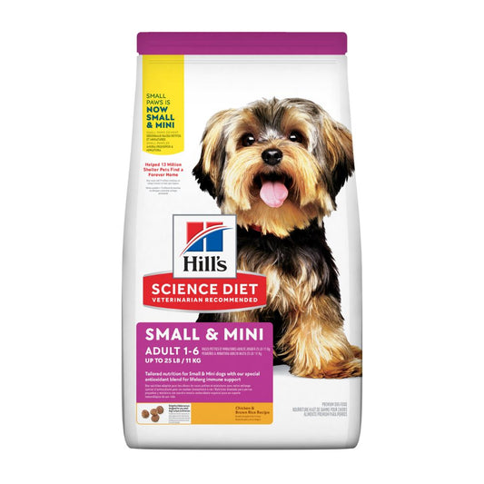 Hills Science Diet Adult Small and Mini Chicken and Rice Dry Dog Food
