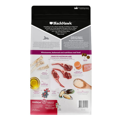 Black Hawk Dog Food Mature Lamb and Rice