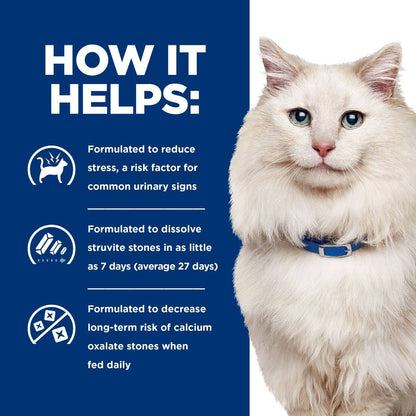 Hills Prescription Diet c/d Multicare Stress Urinary Care Chicken Vegetable Stew Canned Cat Food