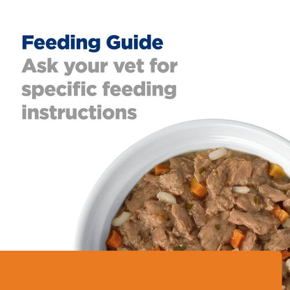 Hills Prescription Diet c/d Multicare Stress Urinary Care Chicken Vegetable Stew Canned Cat Food