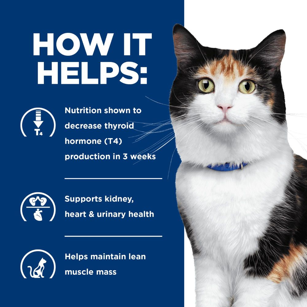 Hills Prescription Diet y/d Thyroid Care Canned Cat Food