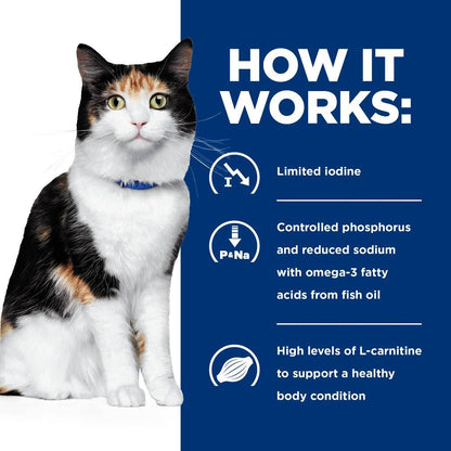 Hills Prescription Diet y/d Thyroid Care Dry Cat Food
