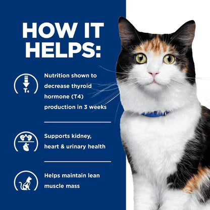 Hills Prescription Diet y/d Thyroid Care Dry Cat Food