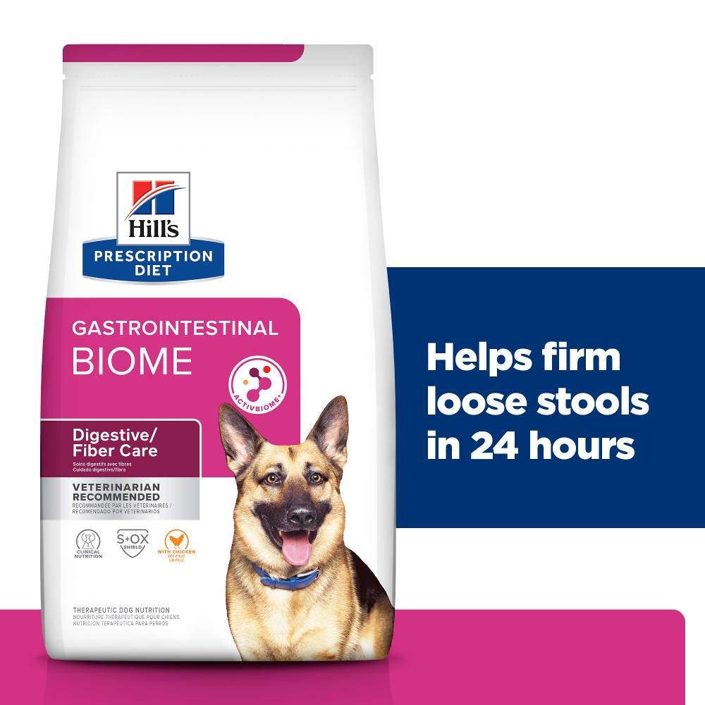 Hills Prescription Diet Gastrointestinal Biome Digestive Fiber Care Dry Dog Food