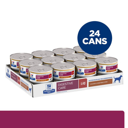 Hills Prescription Diet i/d Digestive Care Chicken Vegetable Stew Canned Dog Food