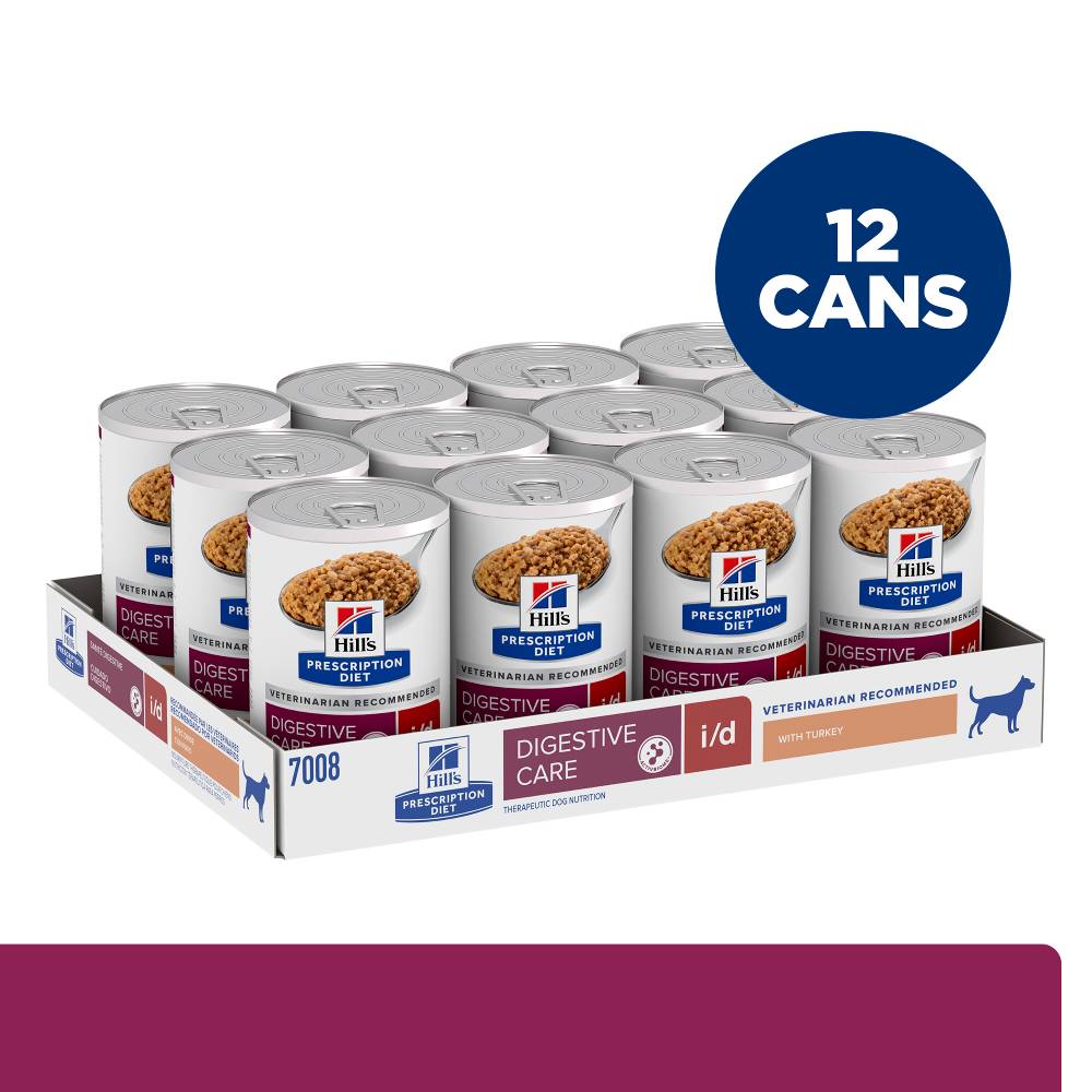 Hills Prescription Diet i/d Digestive Care Turkey Canned Dog Food