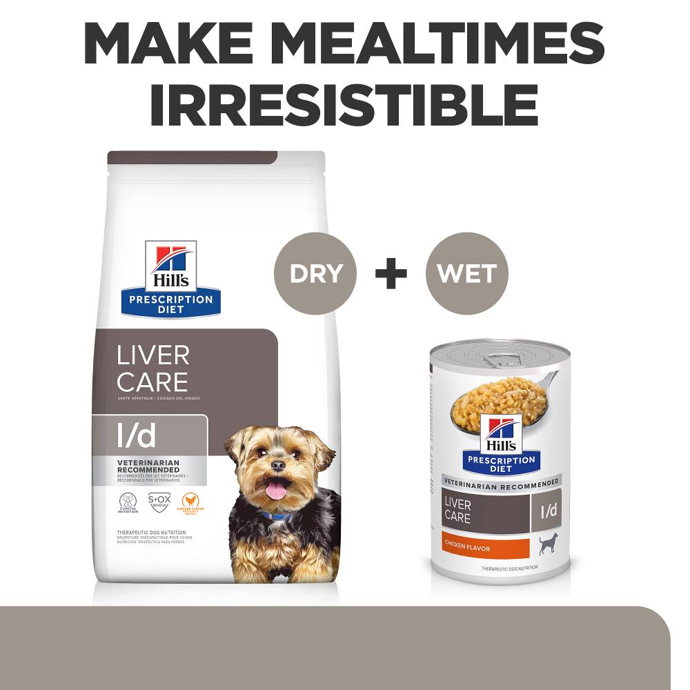 Hills Prescription Diet l/d Liver Care Dry Dog Food
