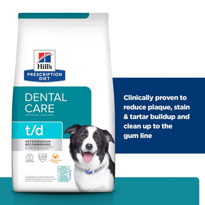 Hills Prescription Diet t/d Dental Care Dry Dog Food
