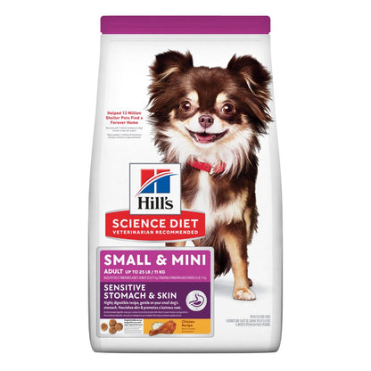 Hills Science Diet Adult Small And Mini Sensitive Stomach and Skin Dry Dog Food