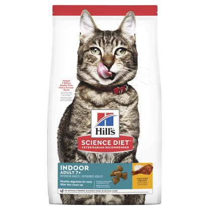 Hills Science Diet Adult 7+ Indoor Dry Cat Food