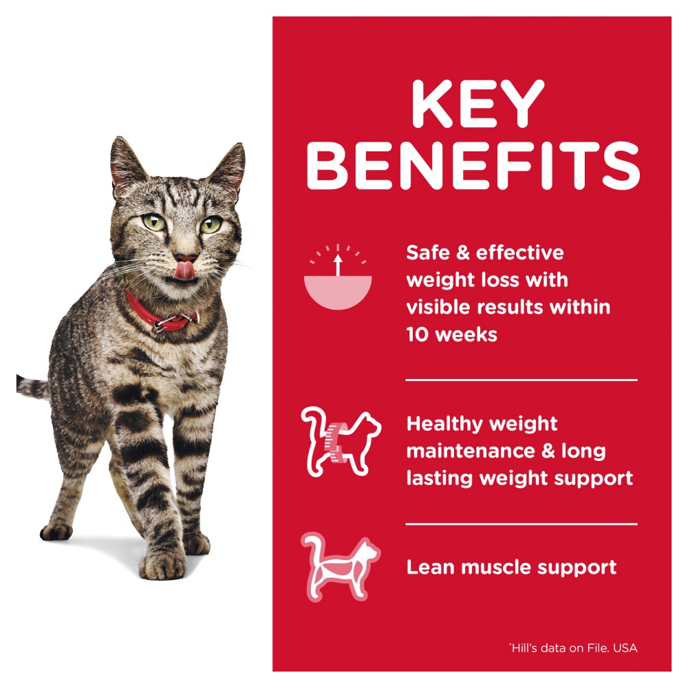 Hills Science Diet Adult Perfect Weight Salmon Cat Food Pouches