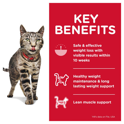 Hills Science Diet Adult Perfect Weight Salmon Cat Food Pouches