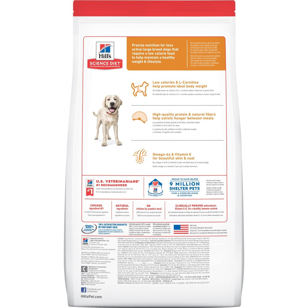 Hills Science Diet Adult Large Breed Light Dry Dog Food