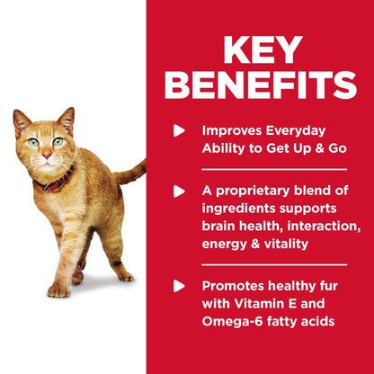 Hills Science Diet Adult 7+ Senior Vitality Dry Cat Food