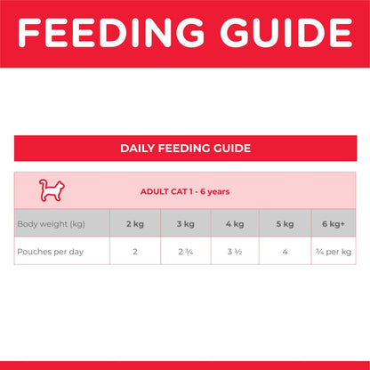Hills Science Diet Adult Beef Cat Food Pouches