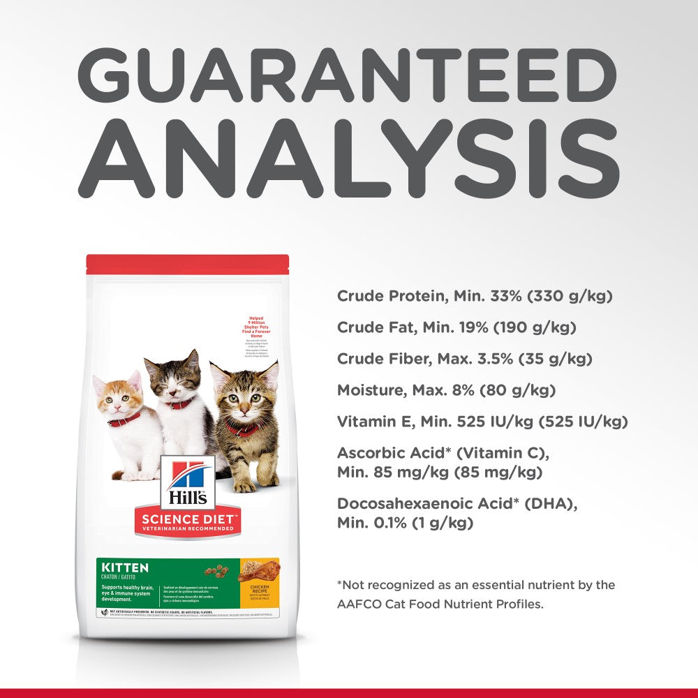 Hills Science Diet Kitten Dry Cat Food