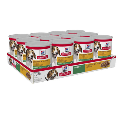 Hills Science Diet Puppy Chicken and Barley Entree Canned Food