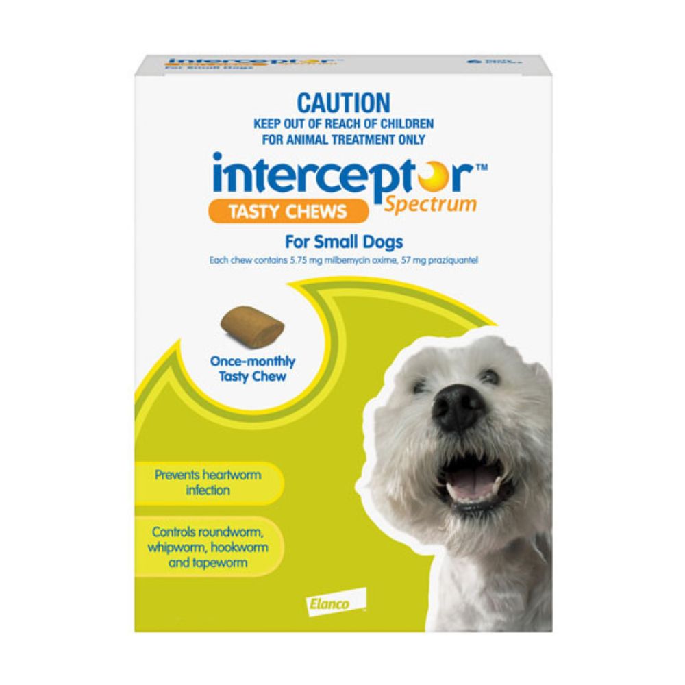 Interceptor Spectrum Chews Small 4-11kg Green