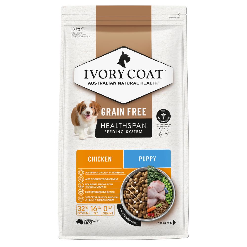 Ivory Coat Grain Free Puppy Large Breed Lamb