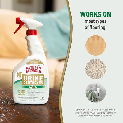 Natures Miracle Urine Destroyer Plus Spray for dogs