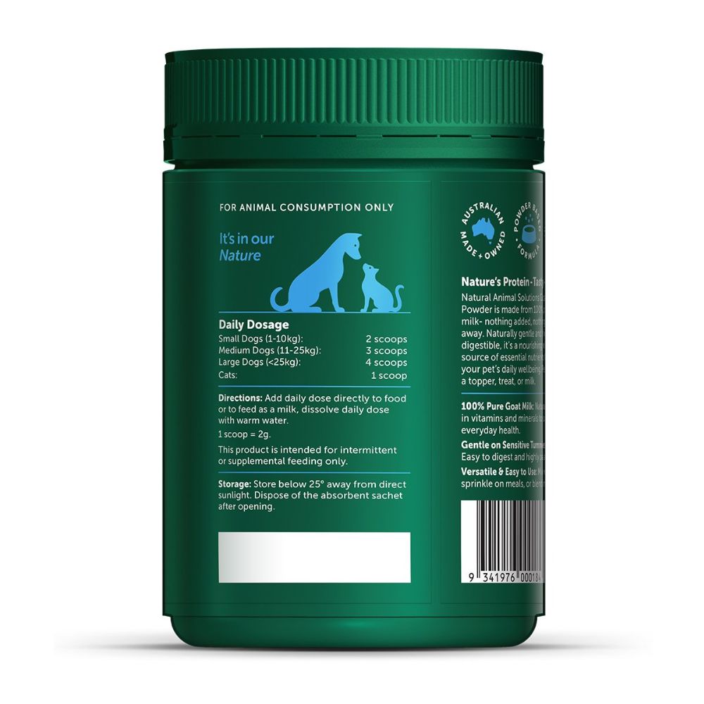 Natural Animal Solutions Goat Milk Powder