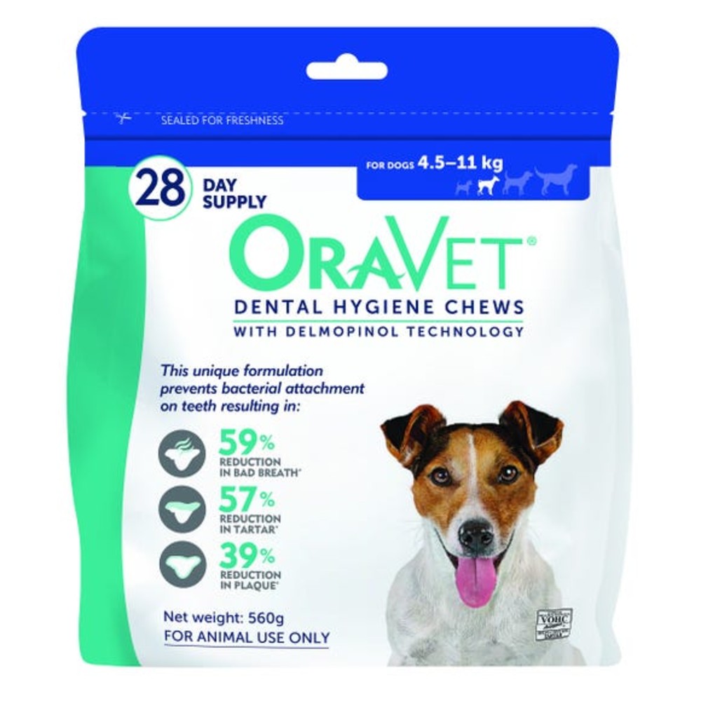 Oravet Dental Chews Small 4.5-11kg