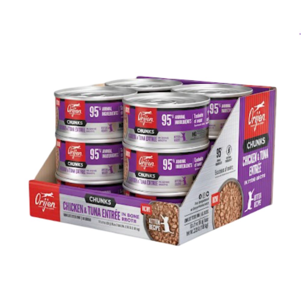 Orijen Chunks and Shreds Kitten Wet Cat Food
