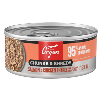 Orijen Chunks and Shreds Salmon & Chicken Adult Wet Cat Food