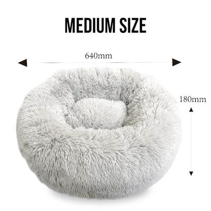 Petset Self Warm Calming Bed Grey