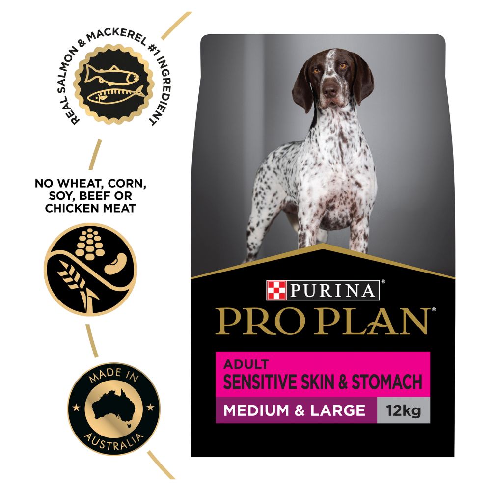 Pro Plan Adult Medium and Large Sensitive Skin and Stomach