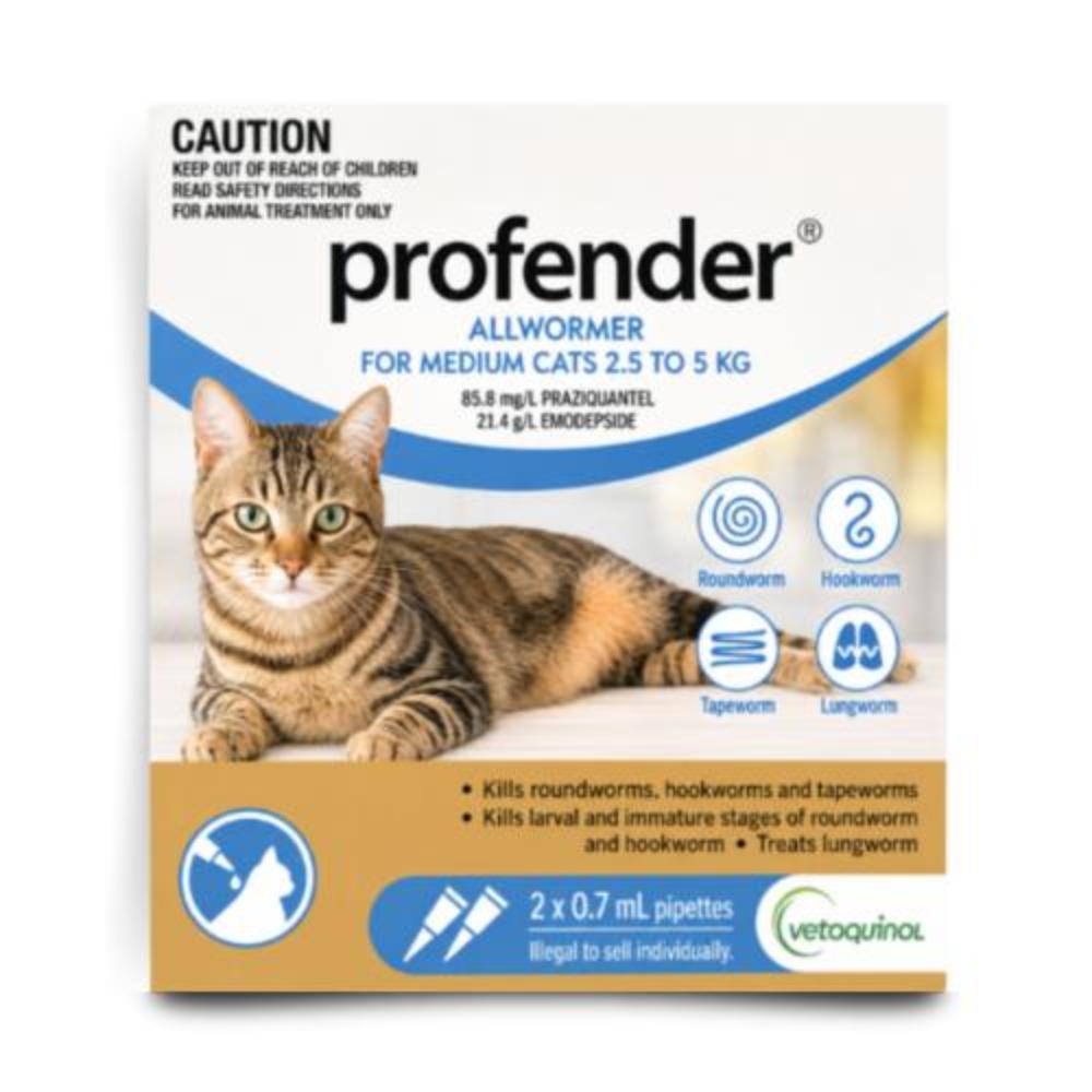 Profender Allwormer Medium Blue