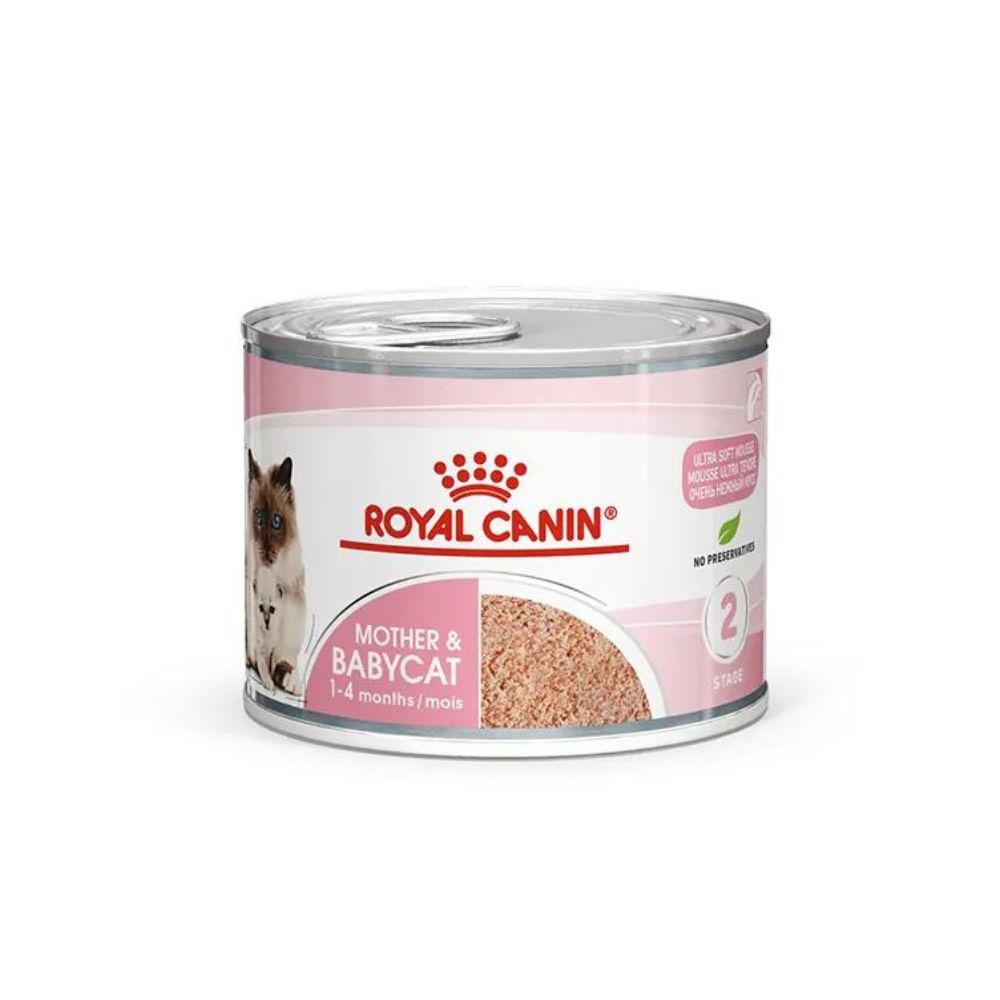 Royal Canin Mother and Babycat Mousse Cans