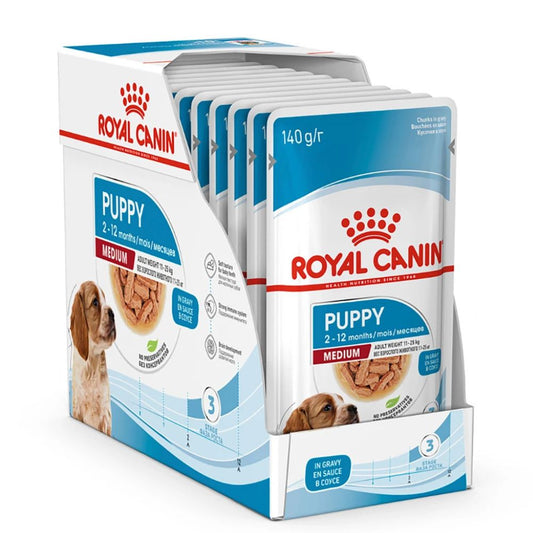 Royal Canin Medium Puppy Wet Food Pouches