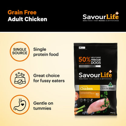 SavourLife Grain Free Adult Chicken Dog Food
