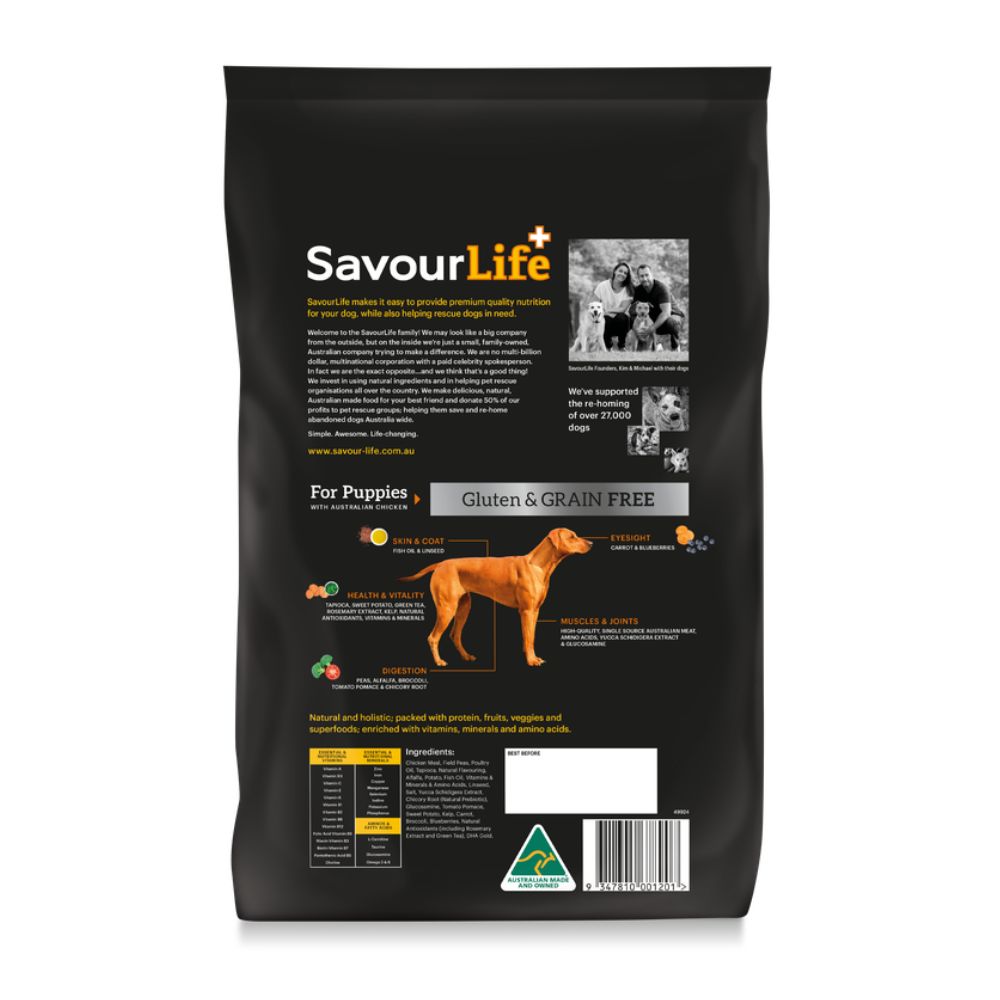 SavourLife Grain Free Puppy Chicken Food