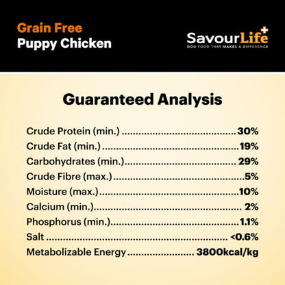 SavourLife Grain Free Puppy Chicken Food