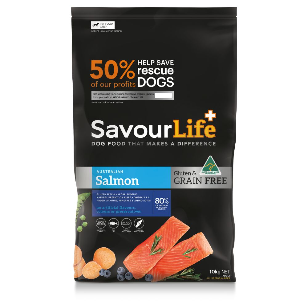 SavourLife Grain Free Adult Salmon Dog Food